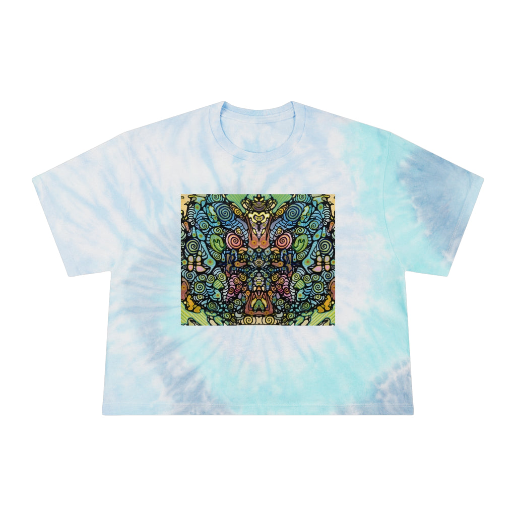 Realms Tie-Dye Crop Tee